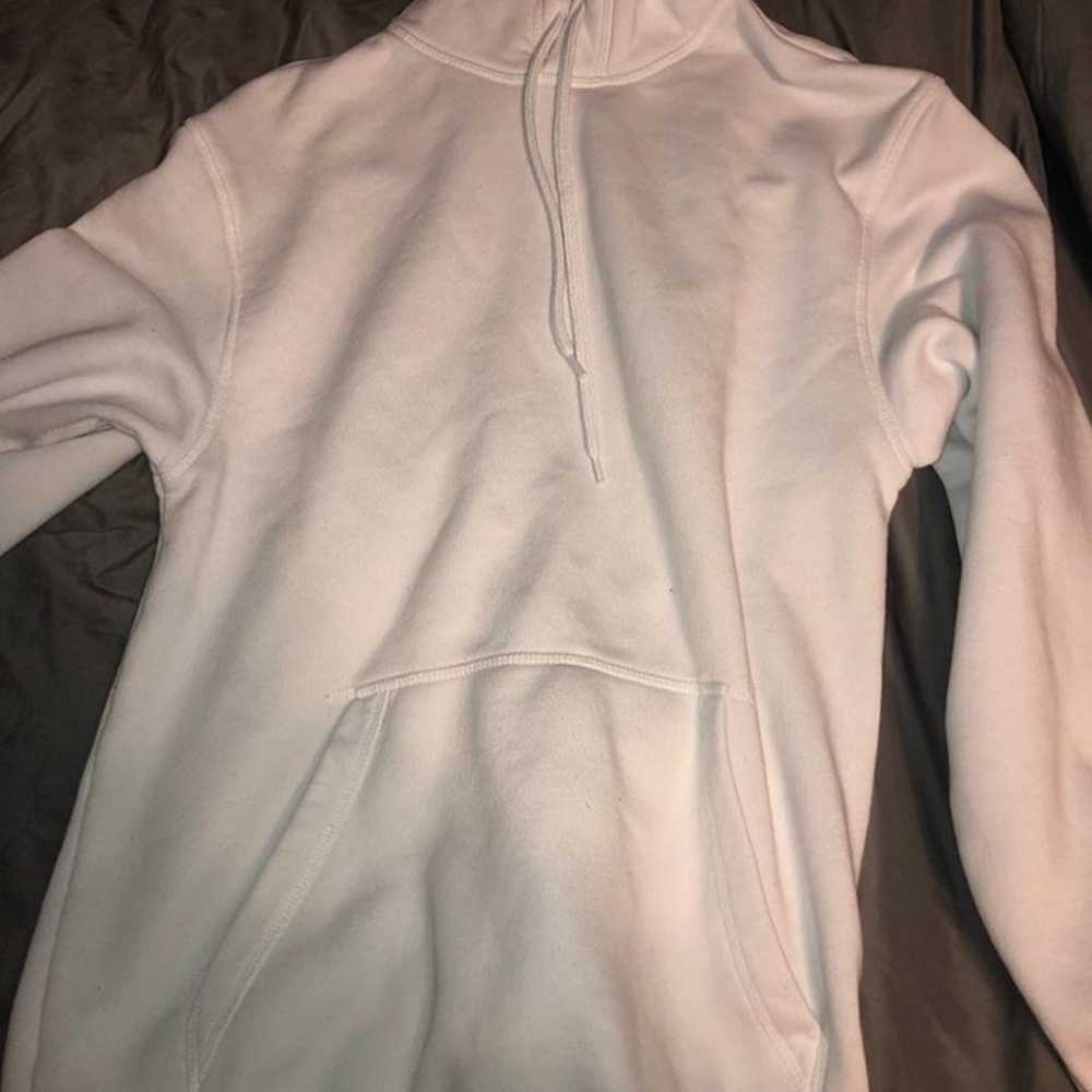 White H&M hoodie